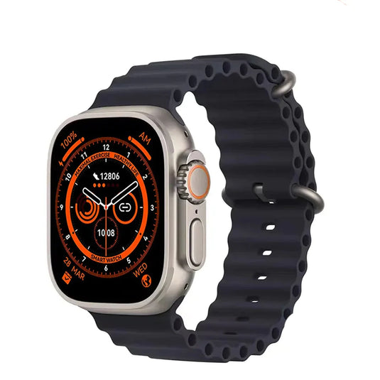 Y80 Ultra Smart Watch With 8 Straps 2.02inch Special Package Smartwatch