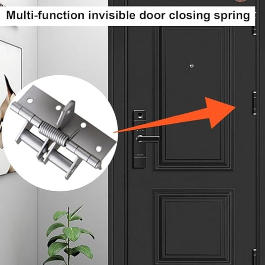 Automatic Metal Spring Door Closer with (Free Home Delivery) 😯