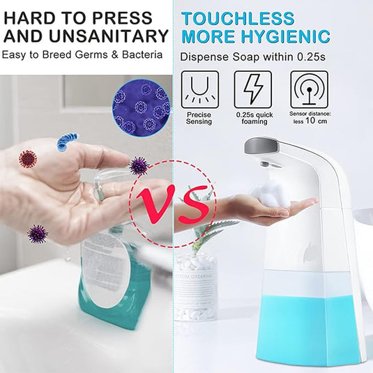 Automatic Touchless Foaming Soap Dispenser (Free Delivery)