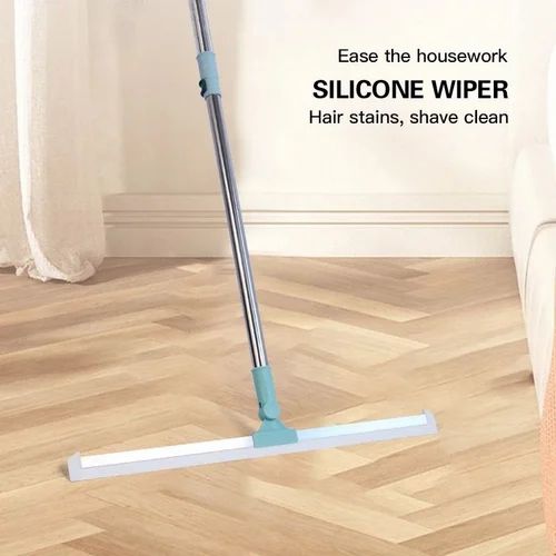 ( FREE HOME DELIVERY ) Multifunctional Magic Broom Sweeper Magic Broom Silicone Floor Wiper-180° Rotating Squeegee