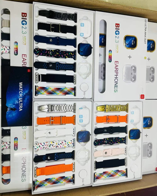 i20 Ultra Max Smart Watch +Airpods (FREE HOME DELIVERY)
