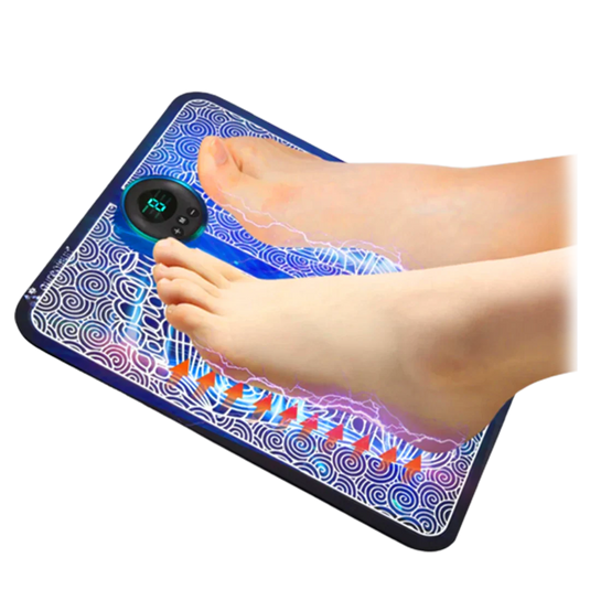 Rechargeable Portable EMS Electric Foot Massage Pad Feet Simulator