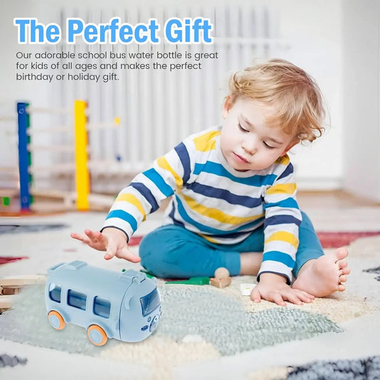 Bus Water Bottle 500ml Water Drinking Bottle for Child Travel