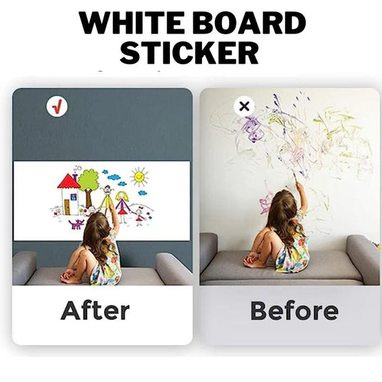 Reusable White Board Sticker