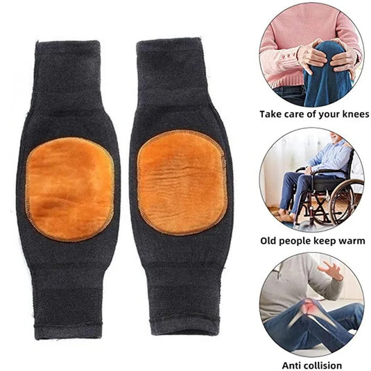 (Free Home Delivery) One Pair – Unisex Thermal Knee Warmers for Winter Pain Relief & Joint Support