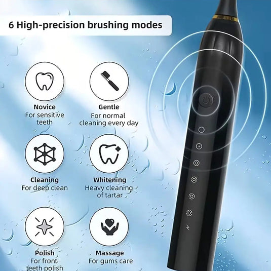( FREE HOME DELIVERY ) X3 Rechargeable Sonic Toothbrush – Deep Clean & Whitening