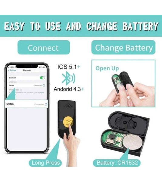 R1S Bluetooth Selfie Stick Tripod with Remote and Light