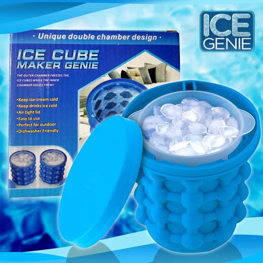 Silicone Ice Genie Ice Cube Maker