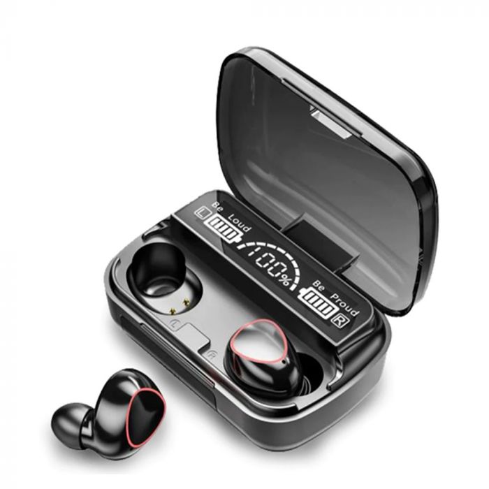 M10 TWS Wireless Bluetooth Earbuds, Touch Control Sensor Bluetooth-Compatible 5.1 Earphones Wireless Headset 9D Hifi Quality Earbuds