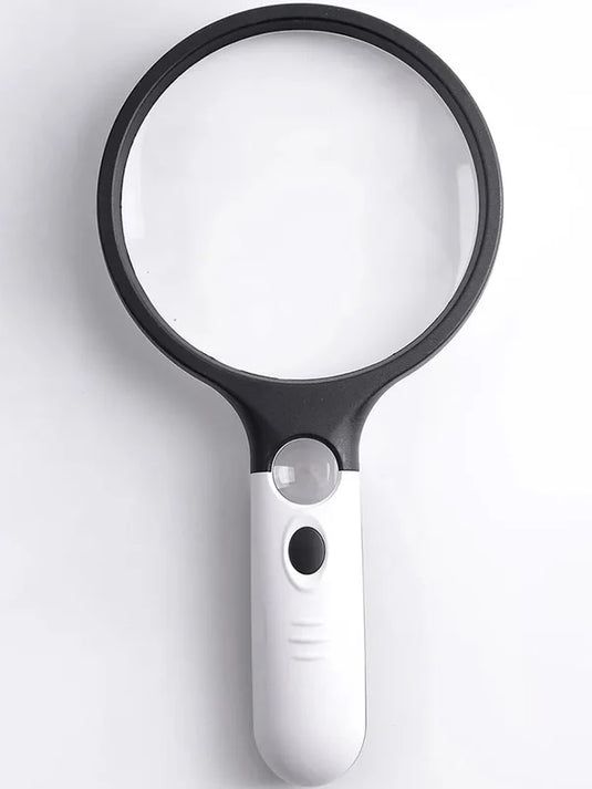 (FREE HOME DELIVERY) 3X LED Magnifying Glass with Built-in Light – Reading, Inspection & Repair Lens 🔍