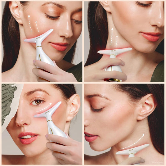 Premium Face Massager Beauty Machine, Double Chin Therapy Facial Lifting Massager