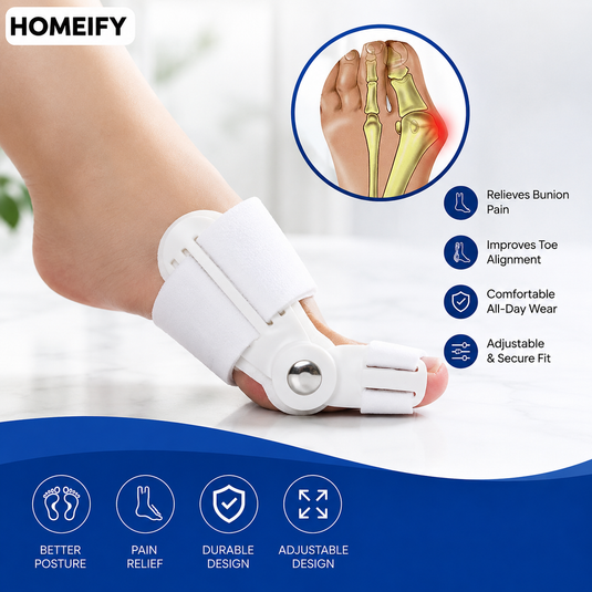 (Free Home Delivery) Pain Relief Bunion Toe Corrector - (IMPORTED W/O KNOB)