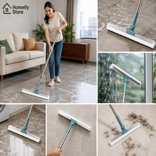 ( FREE HOME DELIVERY ) Magic Broom – 180° Rotating Floor Cleaner