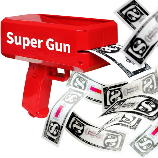 Supreme Money Gun Cash Cannon Make It Rain Gun Money Toy Gun