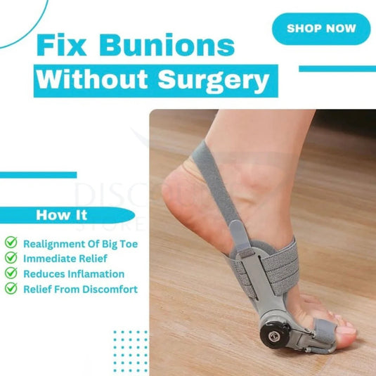 (Free Home Delivery) Pain Relief Bunion Toe Corrector - (IMPORTED W/O KNOB)
