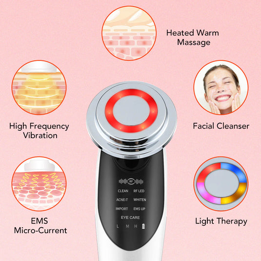 5 in 1 Multifunctional Electric Facial Skin Care Massager