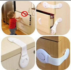 (Pack of 6) Child Lock Baby Safety Protection Cabinet Lock For Refrigerators Drawer Lock Kids Safety Plastic Lock
