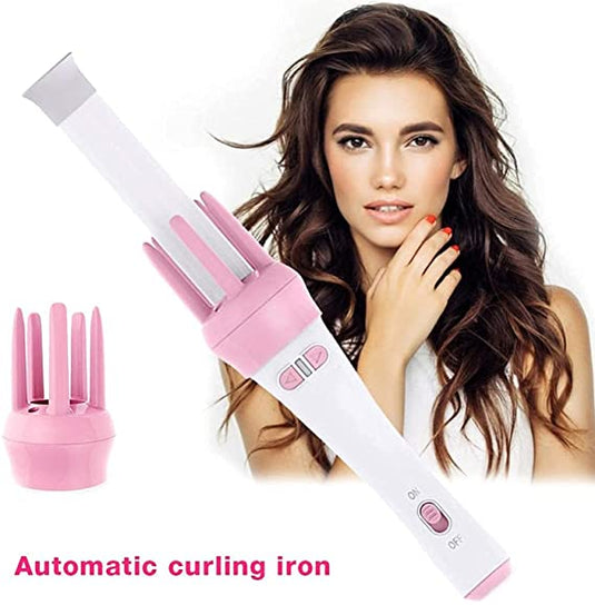 Automatic Hair Curler Spin 360° Rotating Hair Styling Roller Auto Wavy Iron 30s Instant Ceramic Heat Wand