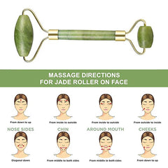 Jade Stone Face Roller, Eye Treatment Roller Reduce Wrinkles