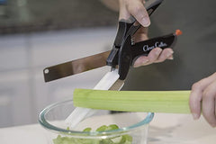 Clever Cutter 2-in-1 Knife Quickly Chops Your Favorite Fruits, Vegetables, Meats, Cheeses & More in Second