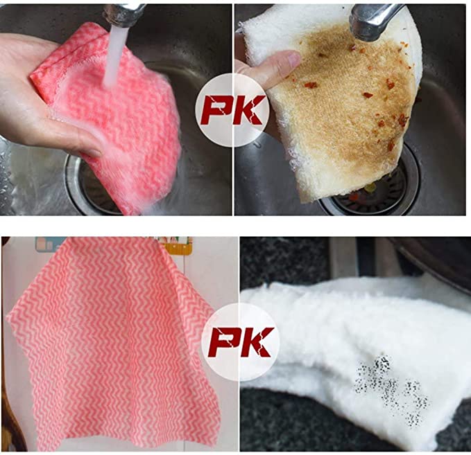Disposable Reusable Kitchen Wipes Cleaning Cloths Mighty Cloths