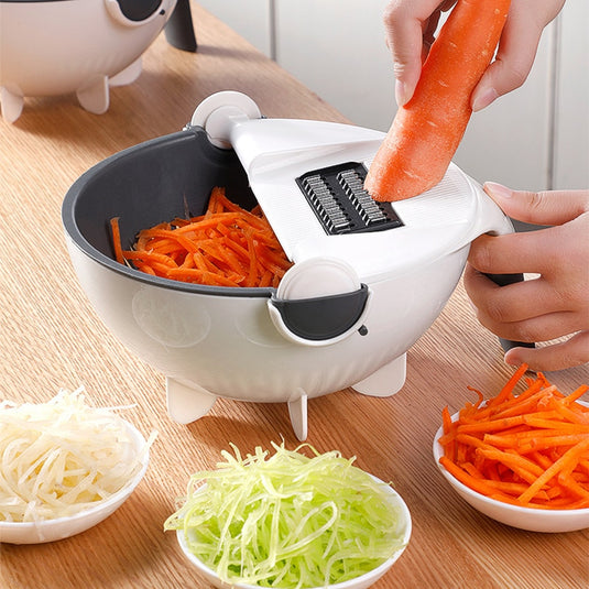 Multifunctional Vegetable Cutter With Drain Basket [free home delivery]