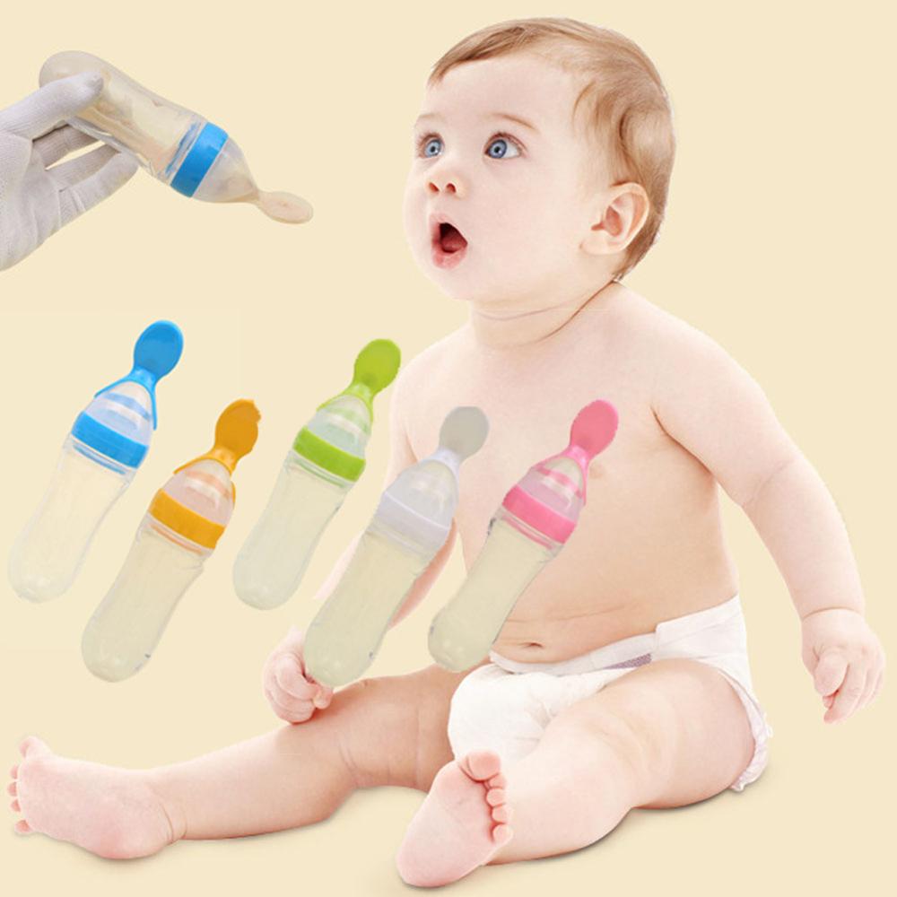 High Quality Silicone Baby Spoon Feeder