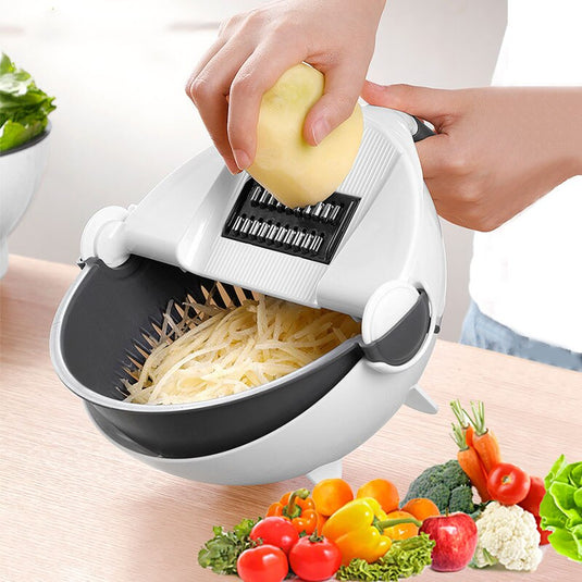 Multifunctional Vegetable Cutter With Drain Basket [free home delivery]