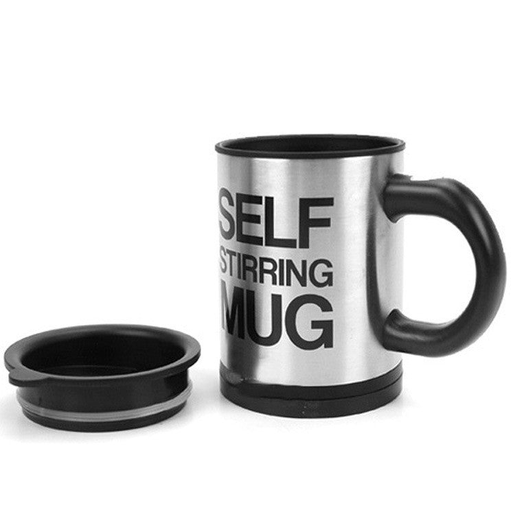 Stainless Steel Self Stirring Coffee Mug