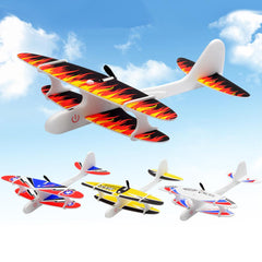 Airplanes Capacitor Electric Hand Launch Throwing Glider Aircraft Inertial Foam Plane Model Outdoor For Children