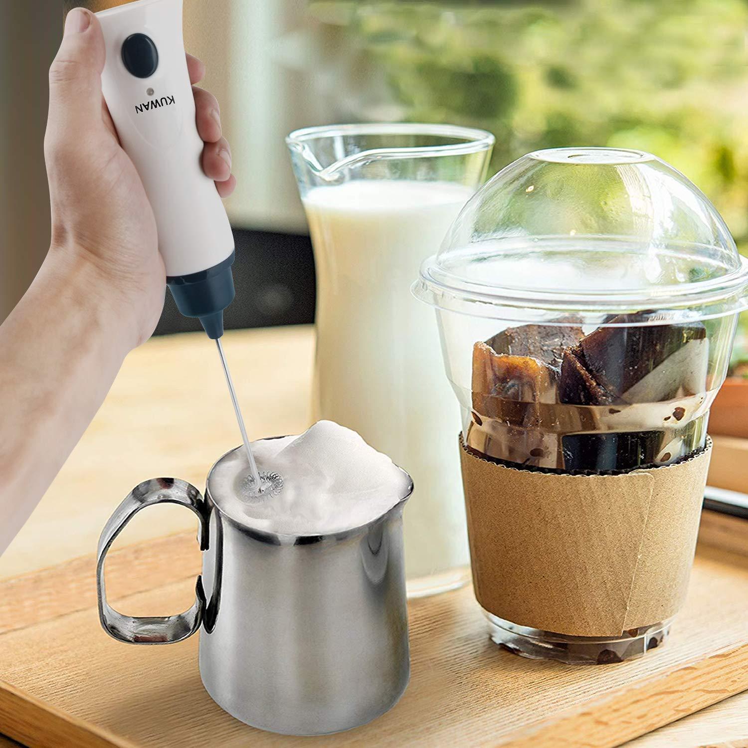 Rechargeable Electric Coffee Mixer Milk Shake Maker Frothier Foamer USB Charging Egg Beater Coffee Beater
