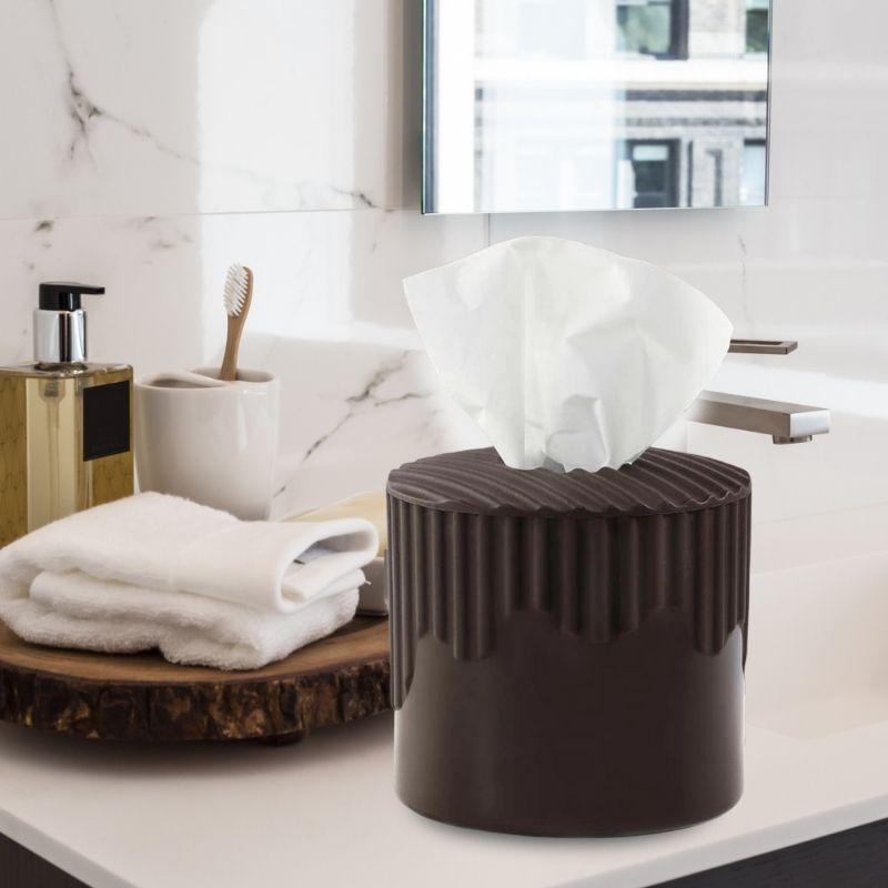 Room Decor Cute Tissue Paper Box – Round Shape