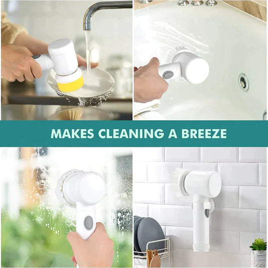 5 In 1 Multifunctional electrically driven Household Magic Brush [free home delivery]