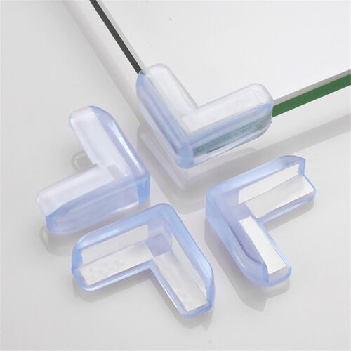 4(pcs) Silicone Table Corner Protector For Kids Safety Table Corner Covers For Glass Table - Baby Safety Equipment